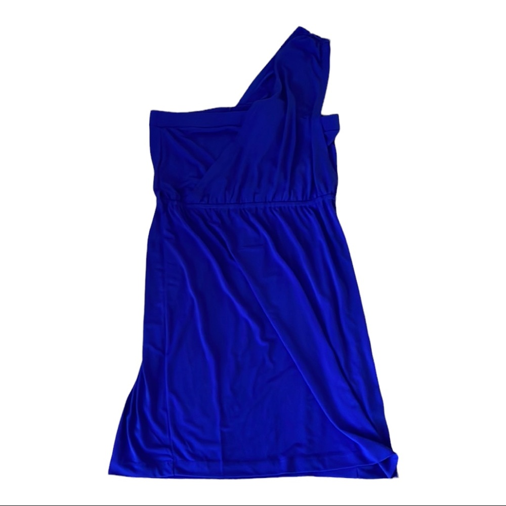Dylan Rose One Shoulder Blue Dress